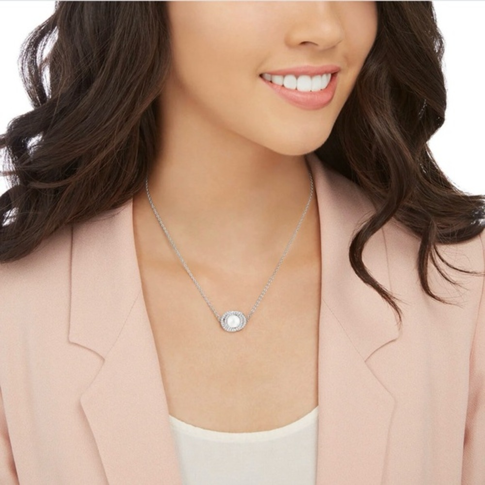Swarovski Off White Pearl Crystal Pendant